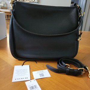 COACH CARY PEBBLE LEATHER HOBO